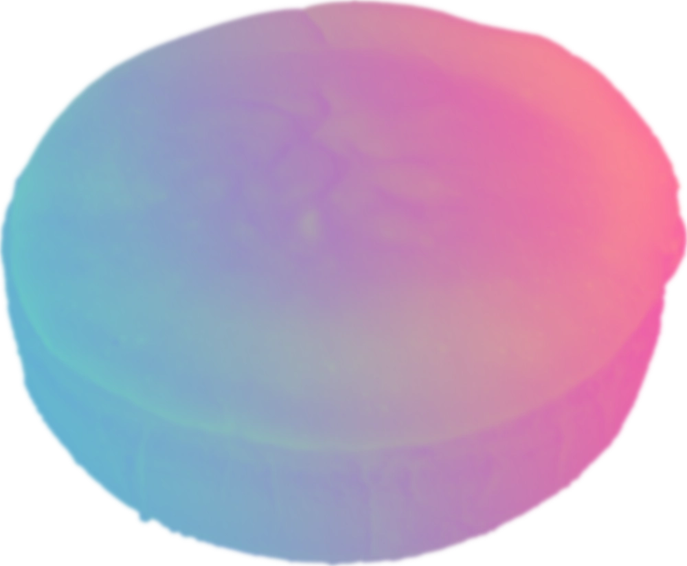 Color gradient in pink and cyan from the “Modern Fusion” series – a contemporary pop-art design by Cake Mood Beyond / Farbverlauf in Pink und Cyan aus der Serie „Modern Fusion“ – modernes Pop-Art Design from Cake Mood Beyond