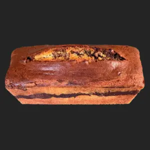 Abgekühlter Marmorkuchen nach dem Backen