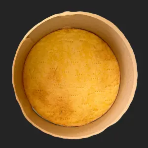 Mürbeteigboden fertig gebacken