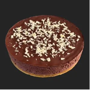 Schokoladenmoussetorte fertiggestellt